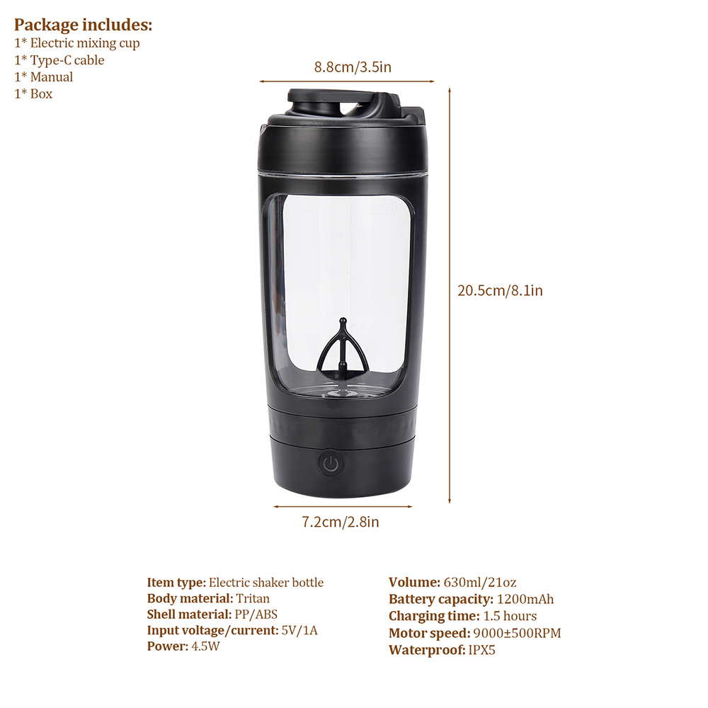 630ml Elektrische Shaker-Flasc – Citrus Juicer Bar Bewertung und Preis
